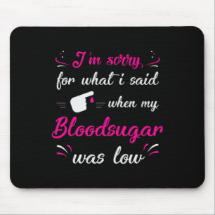 Tapis De Souris Fun T1D Diabétique Type 1 Cadeaux de sensibilisati