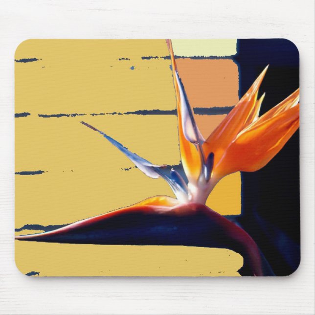 Tapis De Souris Funky Bird of Paradise Mousepad (Devant)