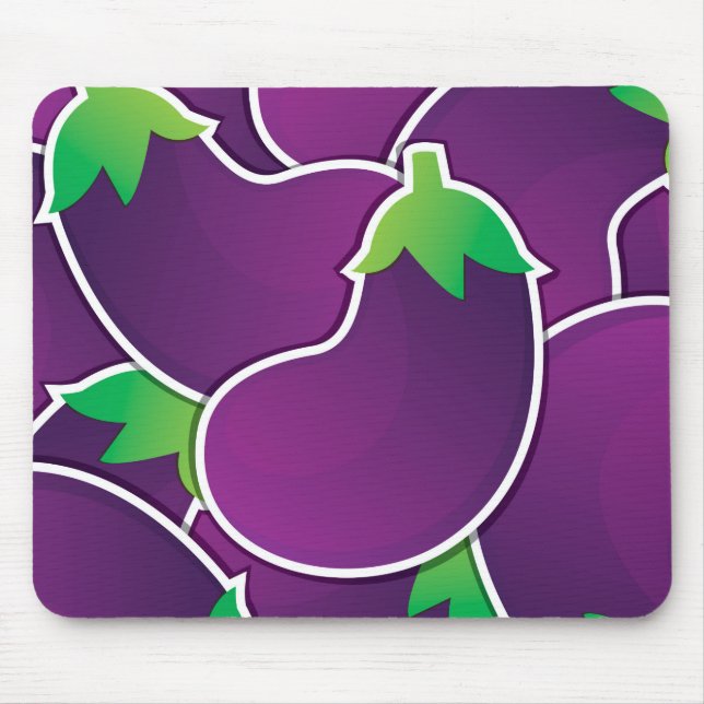Tapis De Souris Funky eggplant (Devant)