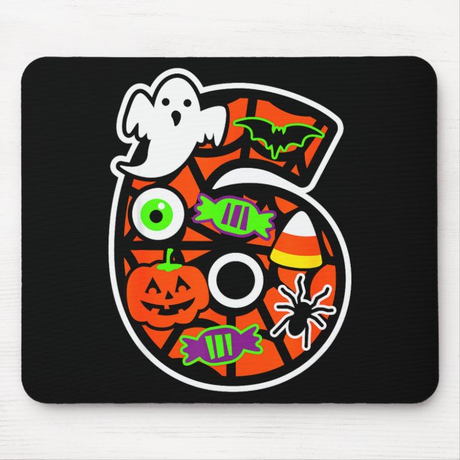 Tapis De Souris Funny 67 Six Seven Meme Couple Matching Halloween  (Devant)