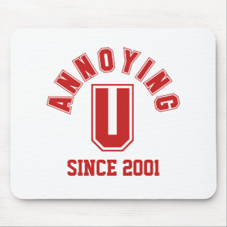 Tapis De Souris Funny Annoying You Mousepad, Red