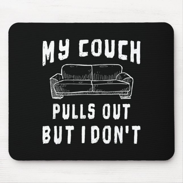 Tapis De Souris Funny Bachelor Party S Pull Out Mens Humor Sarcast (Devant)