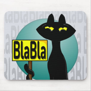 Tapis de souris Funny BlaBla Bad Boogie