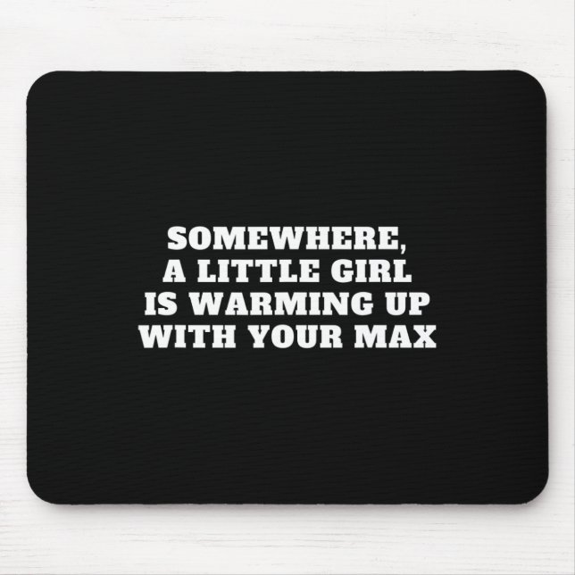 Tapis De Souris Funny Bodybuilding Dit Poids Quote (Devant)