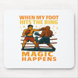 Tapis De Souris Funny Boxer Boxer Fighter Sarcastic Humours Cadeau