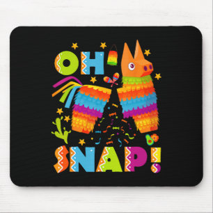 Tapis De Souris Funny Broken Pinata Oh Snap Cinco De Mayo Mexique
