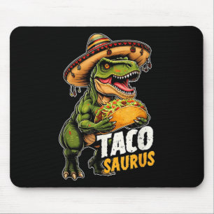 Tapis De Souris Funny Cinco De Mayo Tacosaurus Taco Dinosaur T Rex