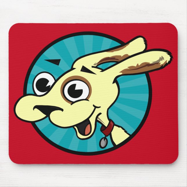 TAPIS DE SOURIS FUNNY CUG DOG MOUSE PAD (Devant)