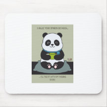 Funny Custom Sarcastic Panda Opinion Coworker Gift