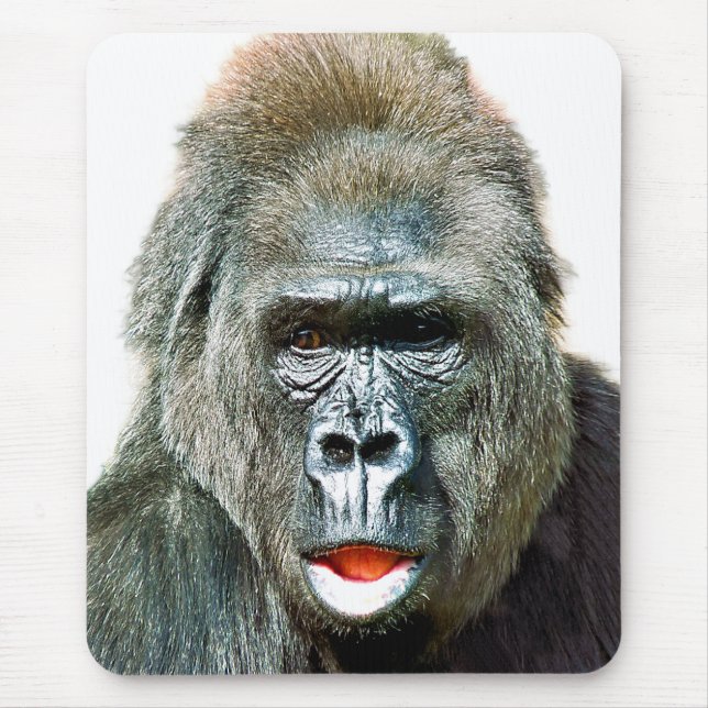 TAPIS DE SOURIS FUNNY CUTE GORILLA (Devant)