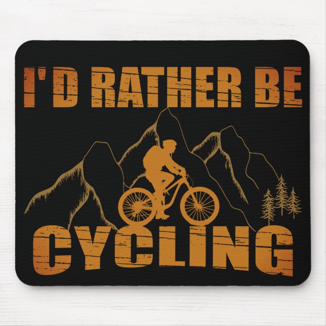 Tapis De Souris funny cycling quotes (Devant)