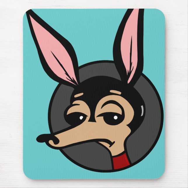 TAPIS DE SOURIS FUNNY DESIGN STYLE CHIEN MOUSE PAD (Devant)