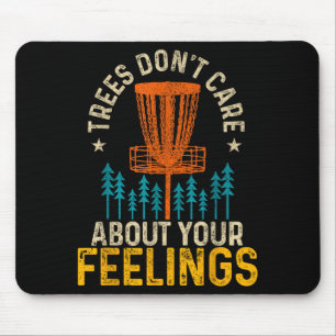 Tapis De Souris Funny Disc Golf Apparel Co. Les arbres de Disc Gol