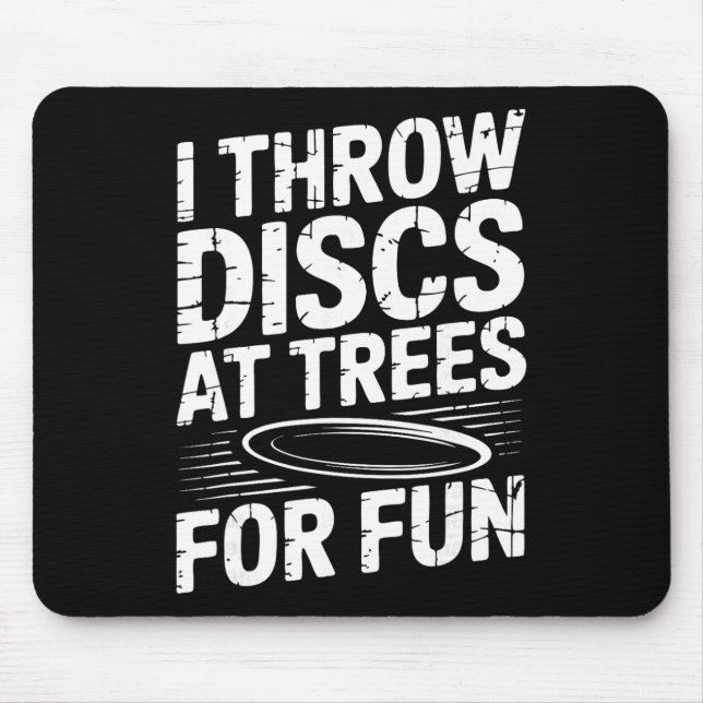 Tapis De Souris Funny Disc Golf Course  (Devant)