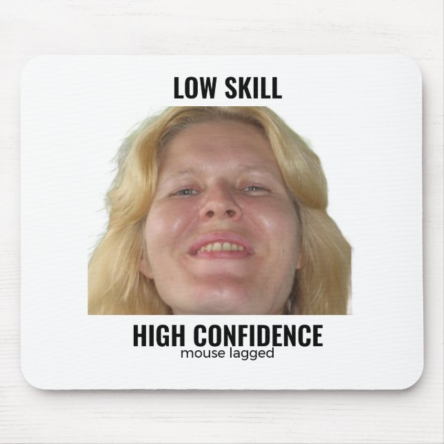 Tapis De Souris Funny Gamer Mouse Lagged Meme Mouse Pad (Devant)