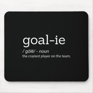 Tapis De Souris Funny Goalie Goalkeeper Définition Football Hockey