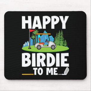Tapis De Souris Funny Golf Anniversaire Joyeux Birdie Golfer Garço