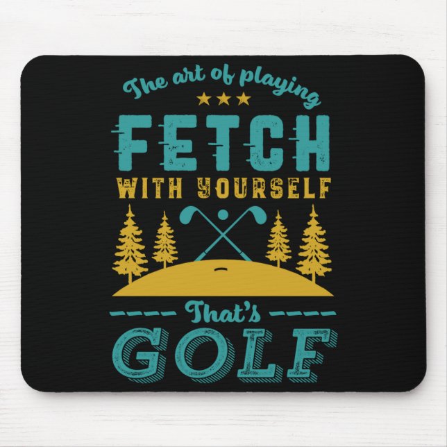 Tapis De Souris Funny Golf Player Quote Golfers Love Golfing Srt  (Devant)