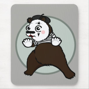 TAPIS DE SOURIS FUNNY GRIZZLY PORTER MIME VERTICAL MOUSE PAD