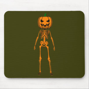 Tapis De Souris Funny Halloween Skeleton