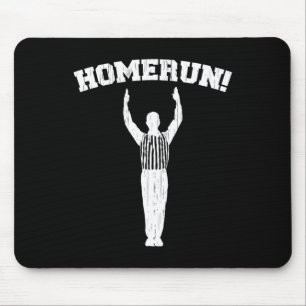 Tapis De Souris Funny Homerun Shirt Mixte Sport Baseball Footb