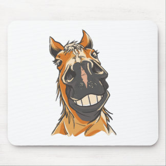 Tapis De Souris Funny Horse Face