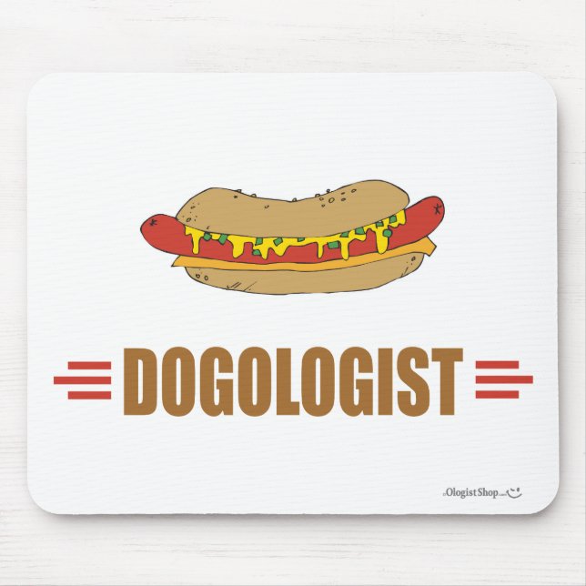 Tapis De Souris Funny Hot Dog (Devant)