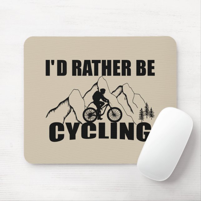 Tapis De Souris funny inspirational cycling quotes (Avec souris)