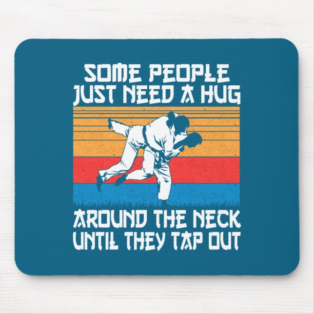 Tapis De Souris Funny Judo Jiu Jitsu Martial Arts Humor  (Devant)