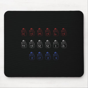 Tapis De Souris Funny Kamala Harris 2024 Joyeux Noël
