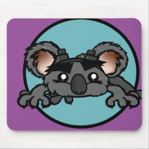 TAPIS DE SOURIS FUNNY KOALA BEAU SOURIS DE SOURIS