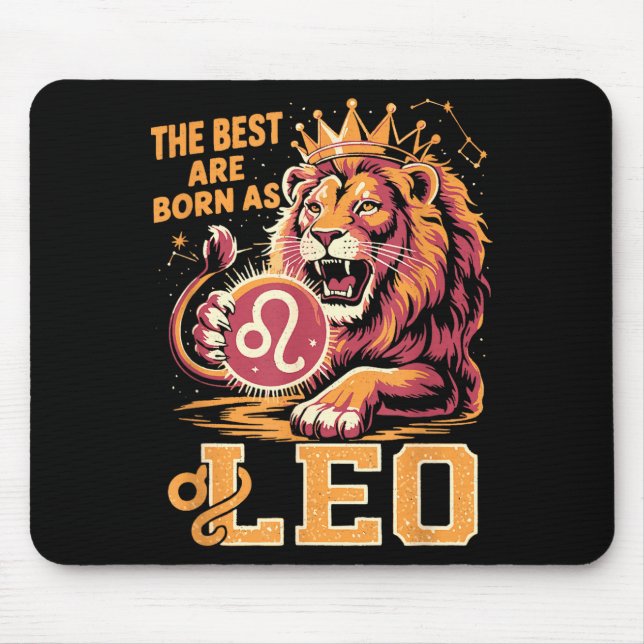 Tapis De Souris Funny Leo Birthday Quote Astrology Horoscope Gift  (Devant)