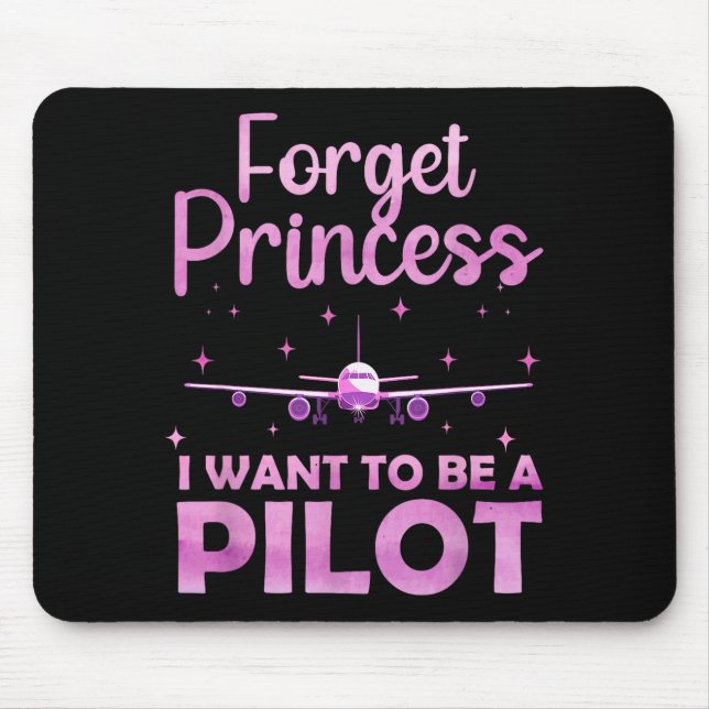 Tapis De Souris Funny Lot Design For Women Girl Aviation Airplane  (Devant)