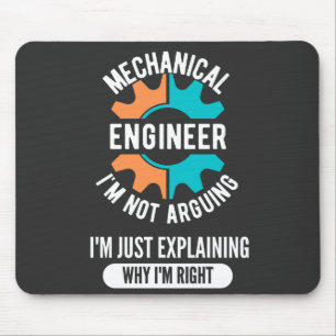 Tapis De Souris Funny Mechanical Engineer, Mechanical Engineering