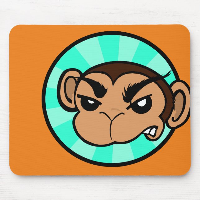 TAPIS DE SOURIS FUNNY MONKEY HORIZONTAL MOUSE PAD (Devant)