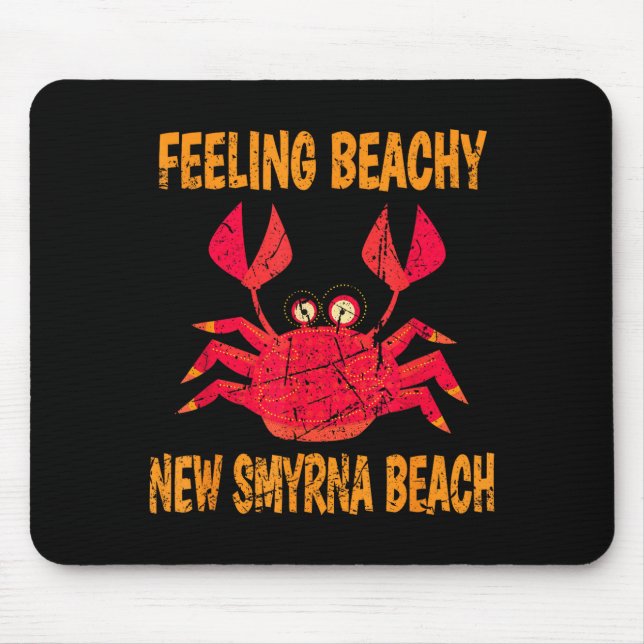 Tapis De Souris Funny New Smyrna Beach Vacation Summer Quote For M (Devant)
