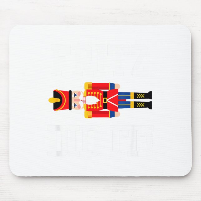 Tapis De Souris Funny Nutcracker Fritz Did It Clara Christmas Ball (Devant)