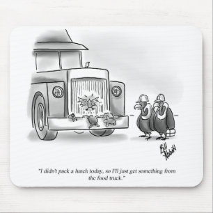 Tapis De Souris Funny Percenters Construction Worker Cartoon