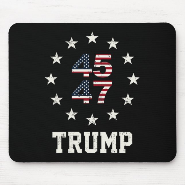 Tapis De Souris Funny Qr President Trump Dance Code 4547 (devant A (Devant)