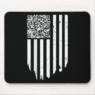 Tapis De Souris Funny Qr Scan Code Président Trump 4547 Trump Danc