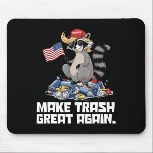 Tapis De Souris Funny Rendre la poubelle à Trump Trump Garbage Ref
