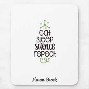 Tapis De Souris Funny Science étudiant école cadeau personnalisé