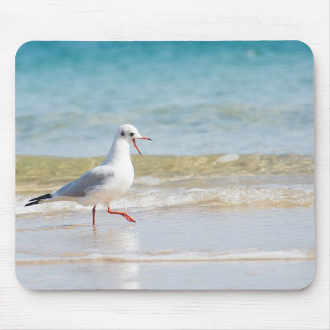 Tapis De Souris Funny seagull (Devant)