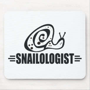 Tapis De Souris Funny Snail