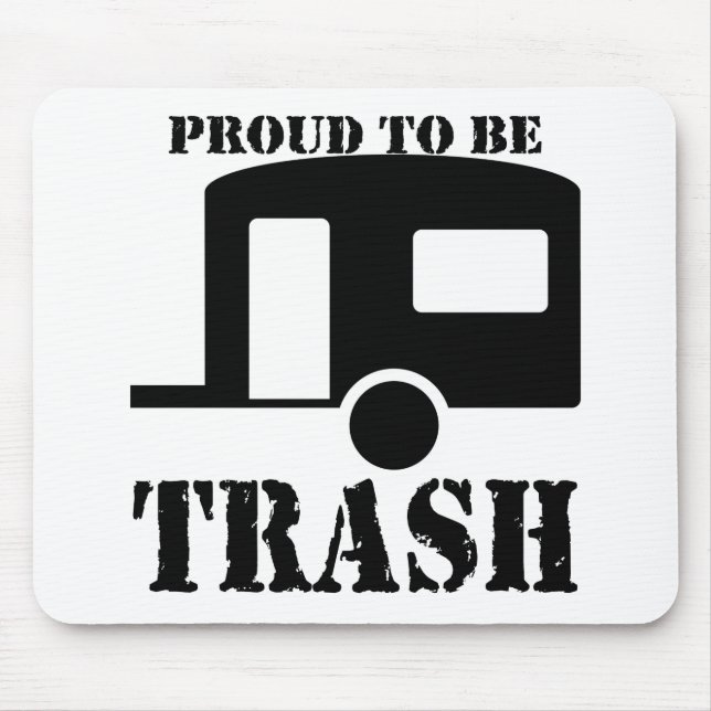 Tapis De Souris Funny Trailer Park (Devant)