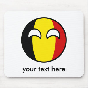 Tapis De Souris Funny Trending Geeky Belgium