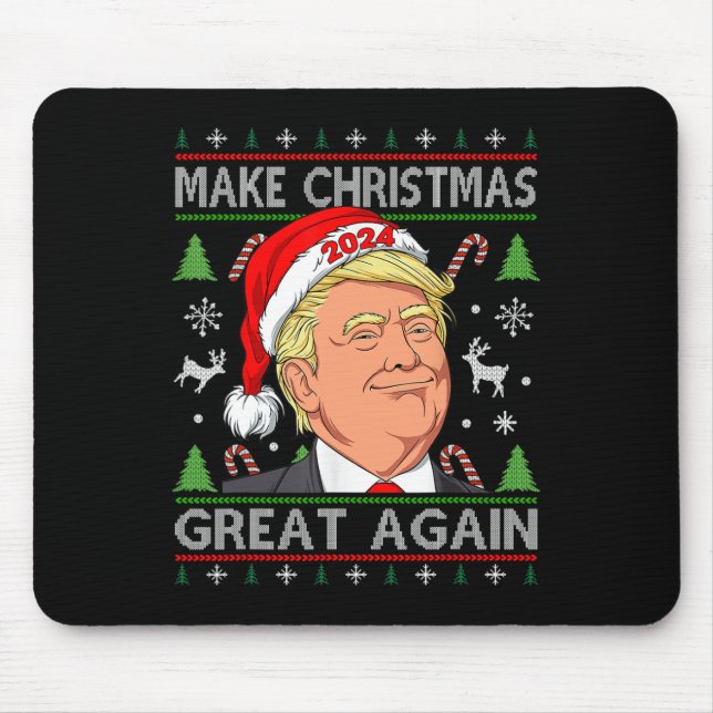 Tapis De Souris Funny Trump 2024 (Devant)