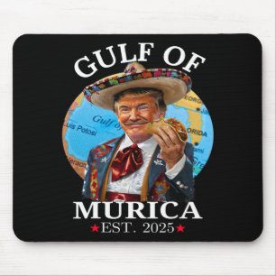 Tapis De Souris Funny Trump Chemise Golfe De Murica Est 2025 Trump