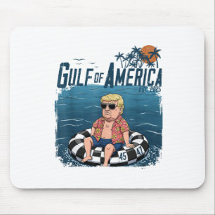 Tapis De Souris Funny Trump Chemise Golfe Des Etats-Unis Est 2025 