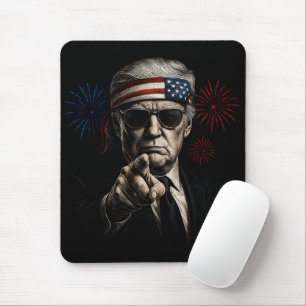 Tapis De Souris Funny Trump Golfe Des USA Amérique 2025 4 juillet